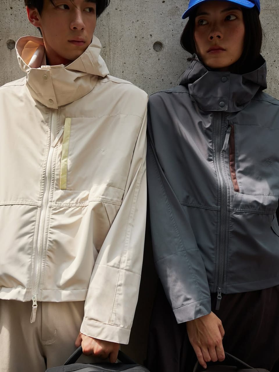 the paper bunny pocket rainshell jacket
